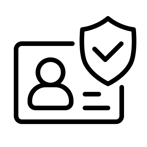 ई-केवाईसी जानकारी के लिए आइकन