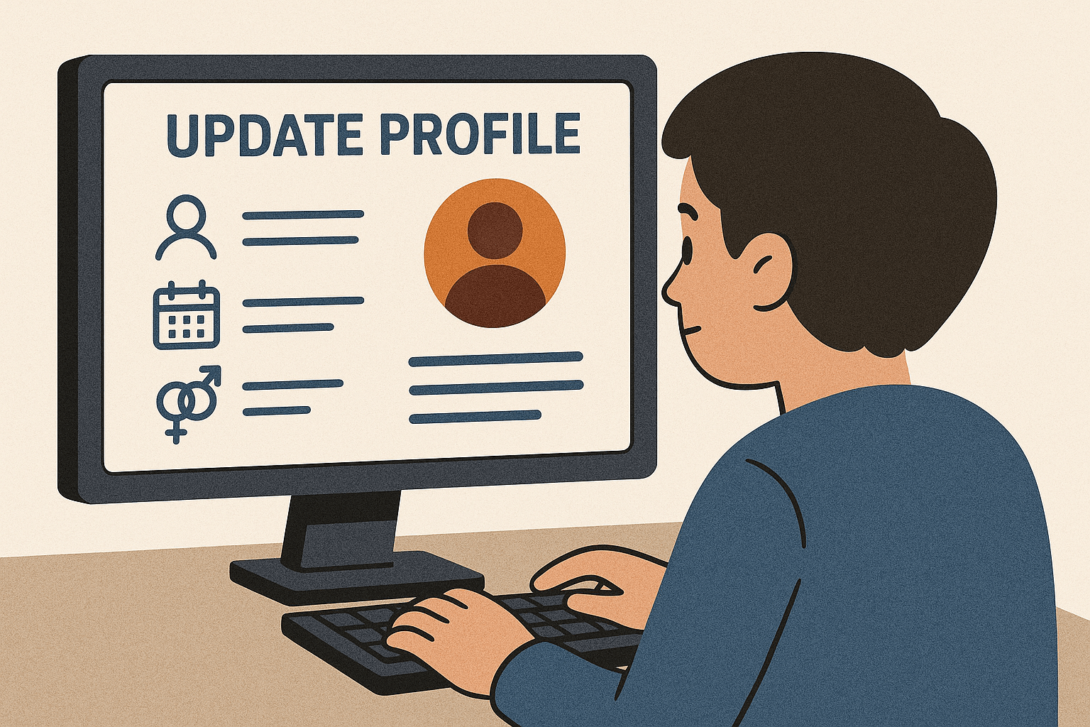Illustration for Samagra ID profile update guide